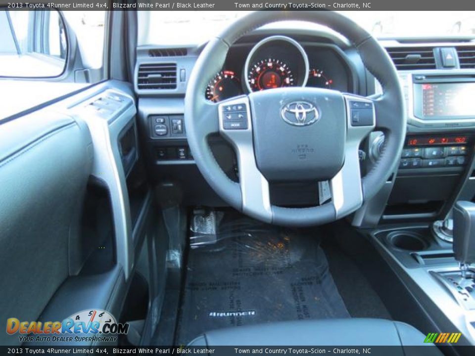 2013 Toyota 4Runner Limited 4x4 Blizzard White Pearl / Black Leather Photo #6