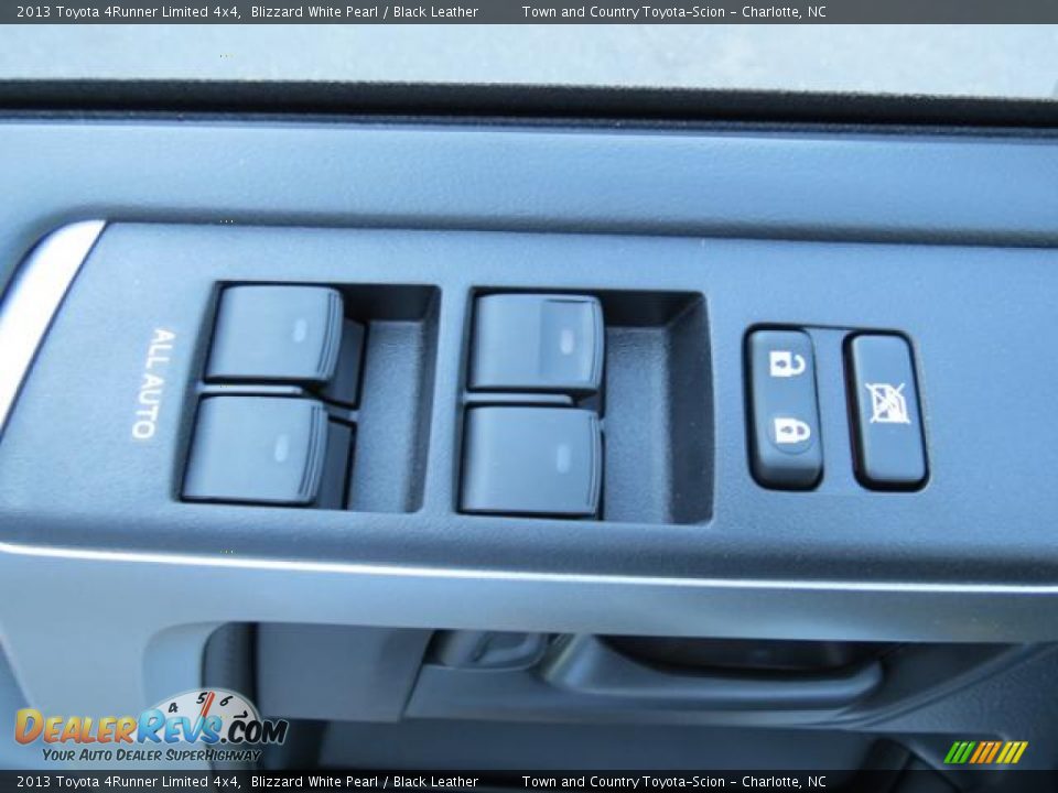 2013 Toyota 4Runner Limited 4x4 Blizzard White Pearl / Black Leather Photo #12