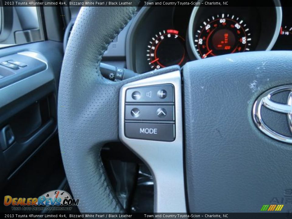 2013 Toyota 4Runner Limited 4x4 Blizzard White Pearl / Black Leather Photo #18