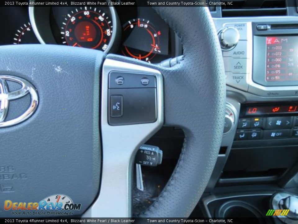 2013 Toyota 4Runner Limited 4x4 Blizzard White Pearl / Black Leather Photo #19