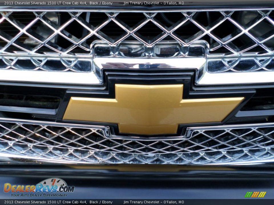 2013 Chevrolet Silverado 1500 LT Crew Cab 4x4 Black / Ebony Photo #22