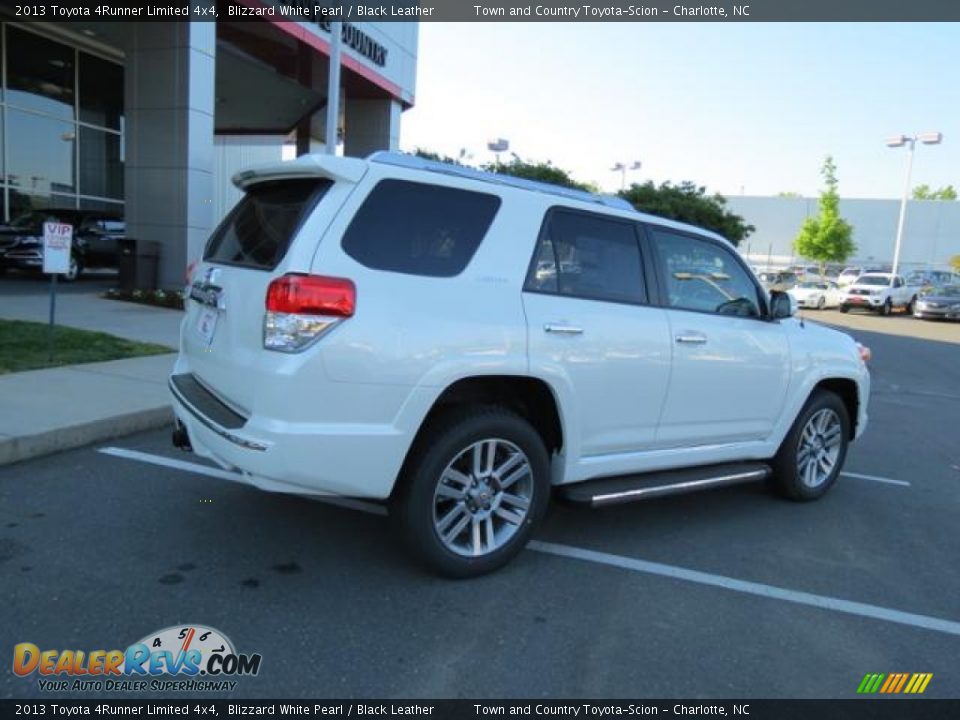 2013 Toyota 4Runner Limited 4x4 Blizzard White Pearl / Black Leather Photo #22