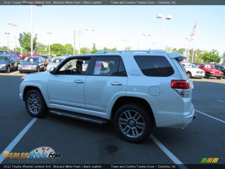 2013 Toyota 4Runner Limited 4x4 Blizzard White Pearl / Black Leather Photo #24