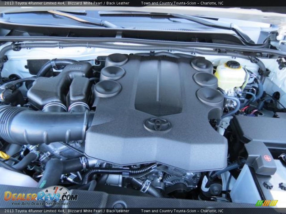 2013 Toyota 4Runner Limited 4x4 Blizzard White Pearl / Black Leather Photo #25