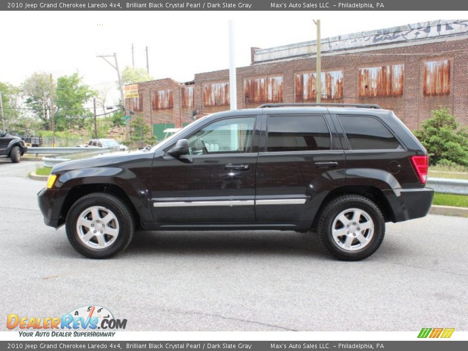 Brilliant Black Crystal Pearl 2010 Jeep Grand Cherokee Laredo 4x4 Photo #6