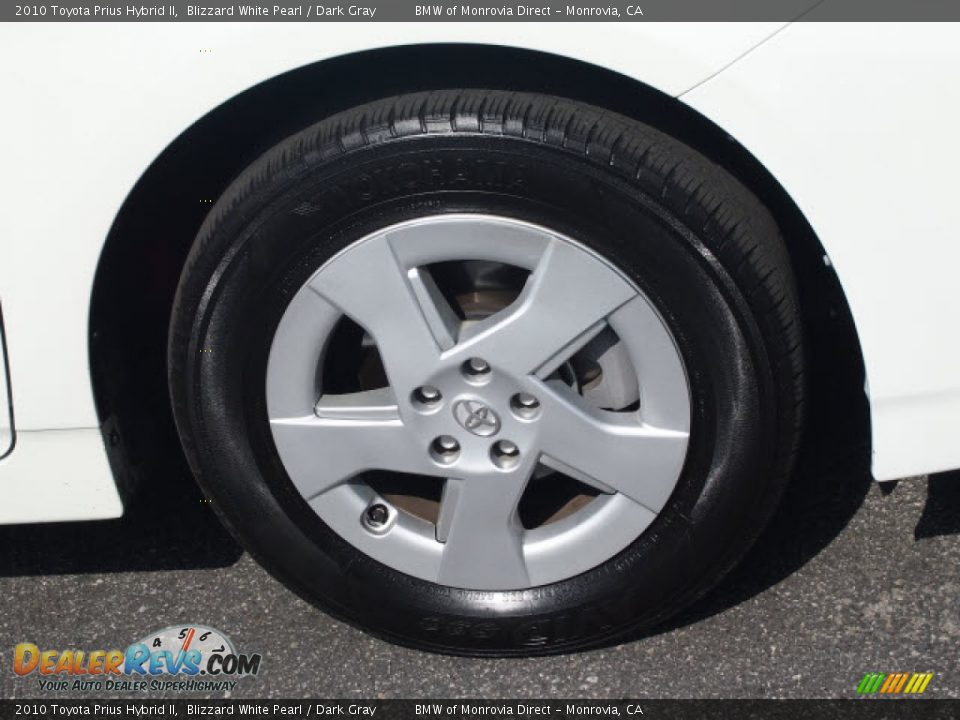 2010 Toyota Prius Hybrid II Blizzard White Pearl / Dark Gray Photo #2