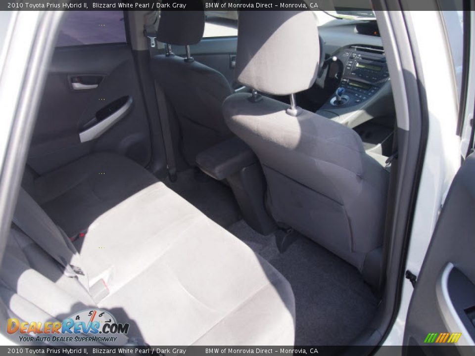 2010 Toyota Prius Hybrid II Blizzard White Pearl / Dark Gray Photo #5