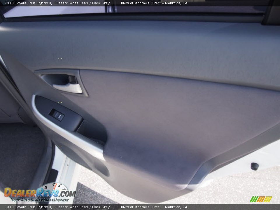 2010 Toyota Prius Hybrid II Blizzard White Pearl / Dark Gray Photo #6