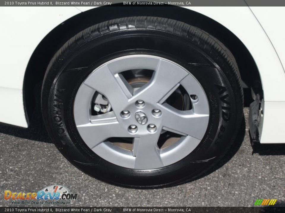 2010 Toyota Prius Hybrid II Blizzard White Pearl / Dark Gray Photo #7