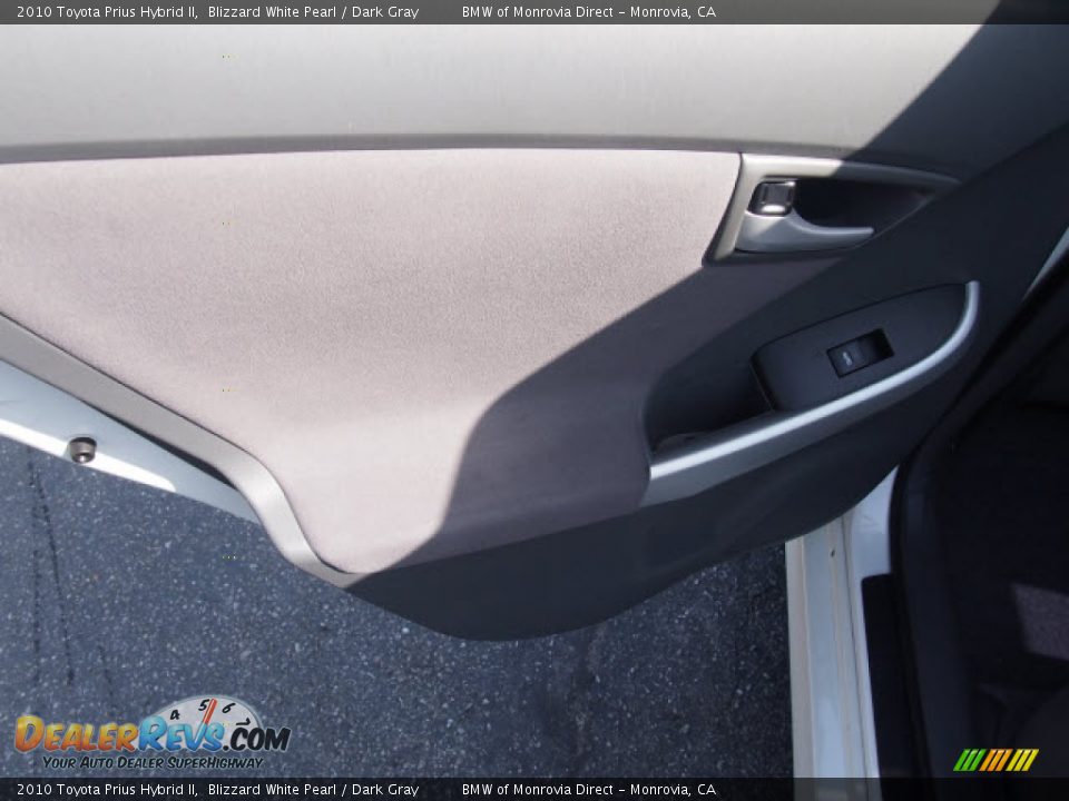 2010 Toyota Prius Hybrid II Blizzard White Pearl / Dark Gray Photo #13