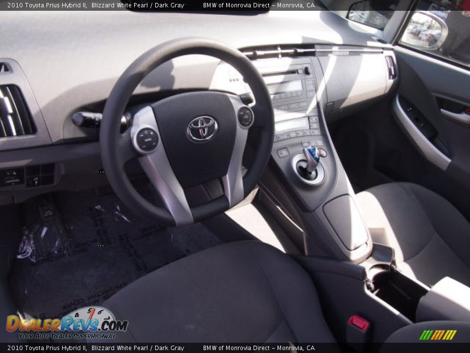 2010 Toyota Prius Hybrid II Blizzard White Pearl / Dark Gray Photo #15
