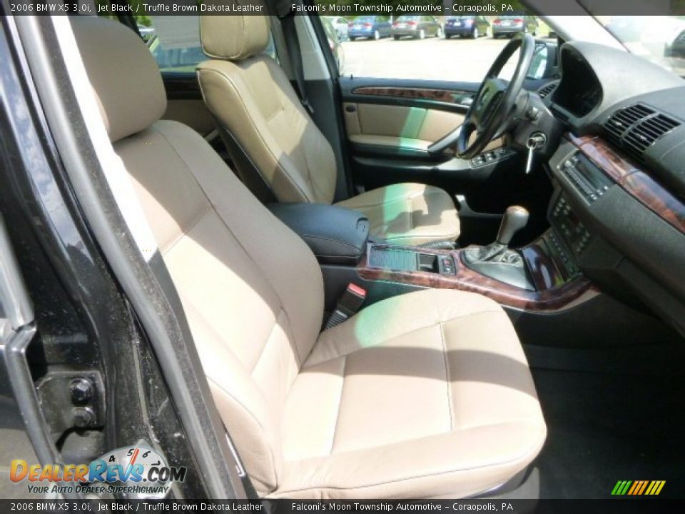 Truffle Brown Dakota Leather Interior - 2006 BMW X5 3.0i Photo #10