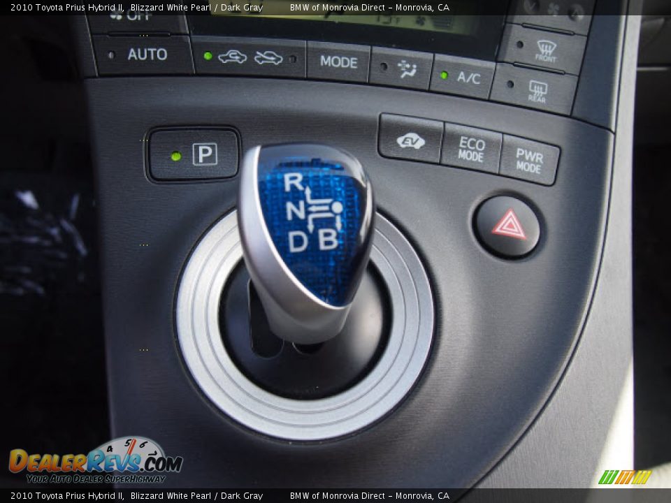 2010 Toyota Prius Hybrid II Blizzard White Pearl / Dark Gray Photo #22