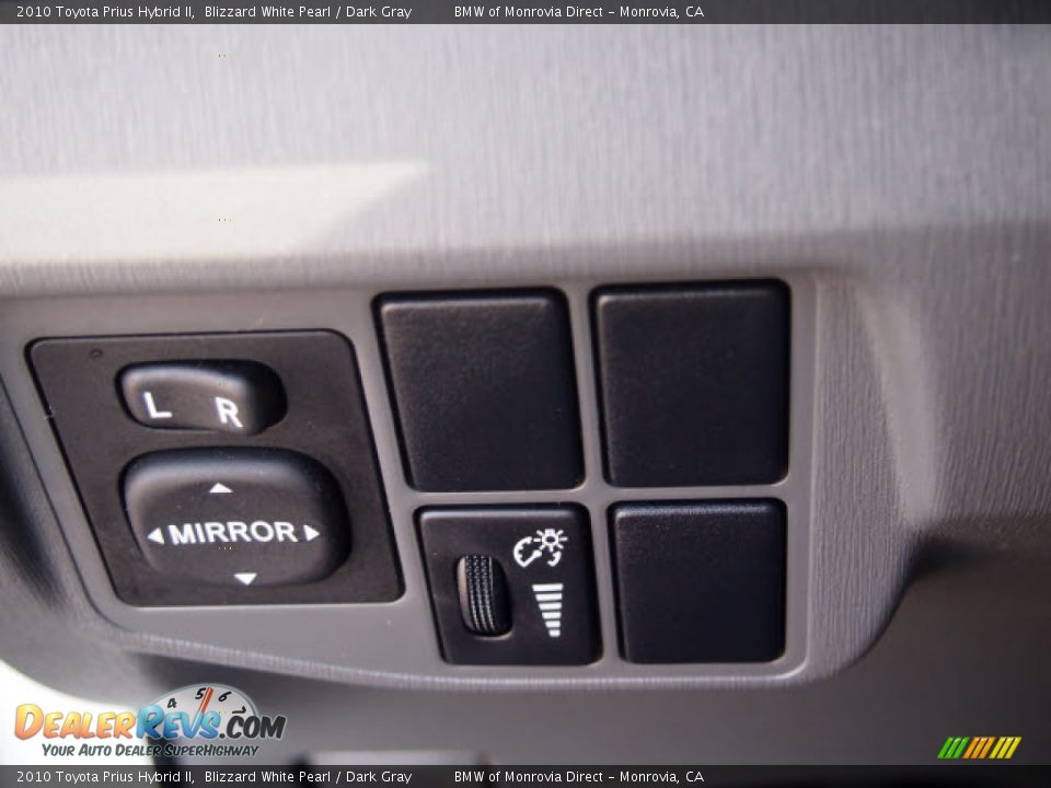 2010 Toyota Prius Hybrid II Blizzard White Pearl / Dark Gray Photo #25