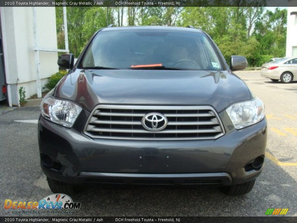 2010 Toyota Highlander Magnetic Gray Metallic / Ash Photo #2