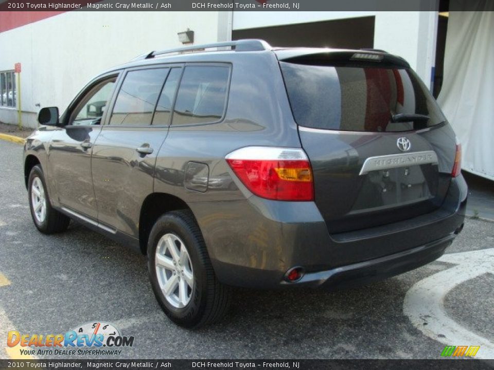 2010 Toyota Highlander Magnetic Gray Metallic / Ash Photo #4
