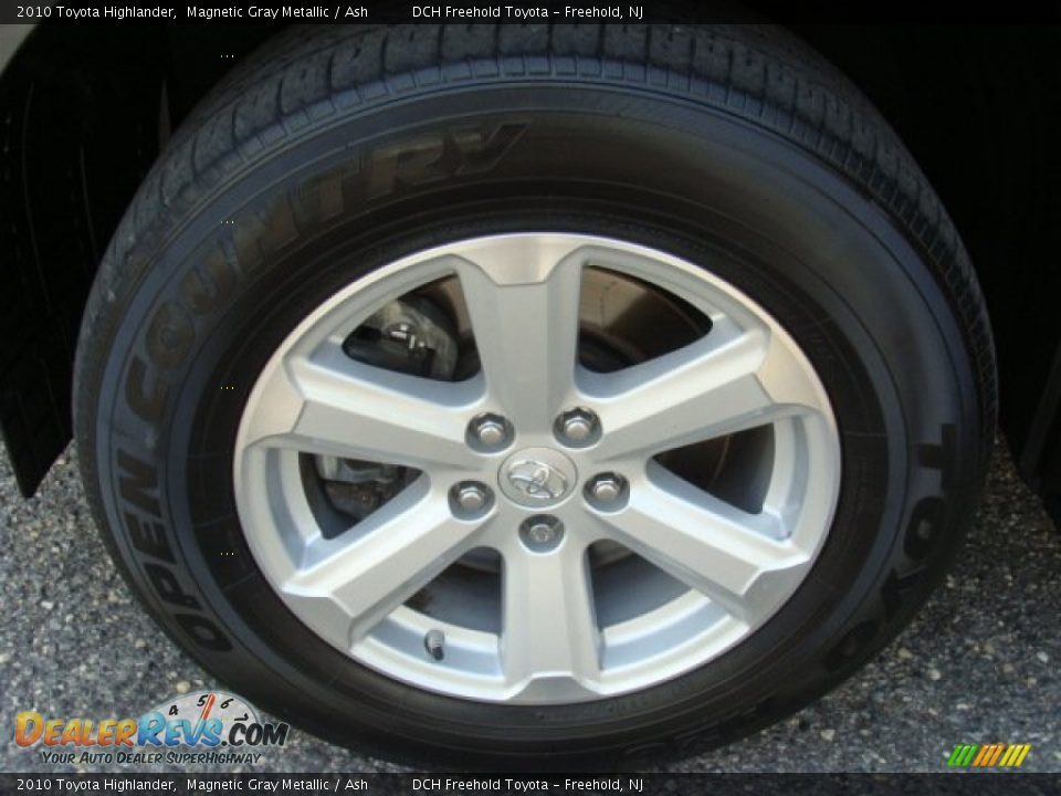 2010 Toyota Highlander Magnetic Gray Metallic / Ash Photo #8