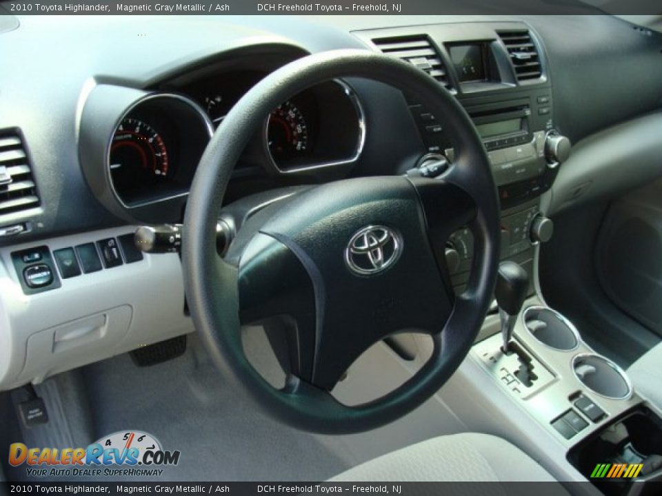 2010 Toyota Highlander Magnetic Gray Metallic / Ash Photo #11