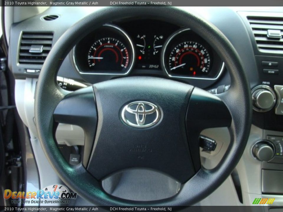 2010 Toyota Highlander Magnetic Gray Metallic / Ash Photo #16