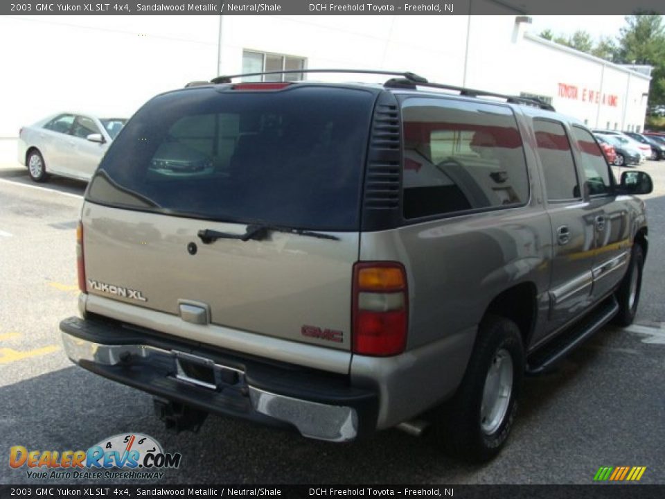 2003 GMC Yukon XL SLT 4x4 Sandalwood Metallic / Neutral/Shale Photo #6