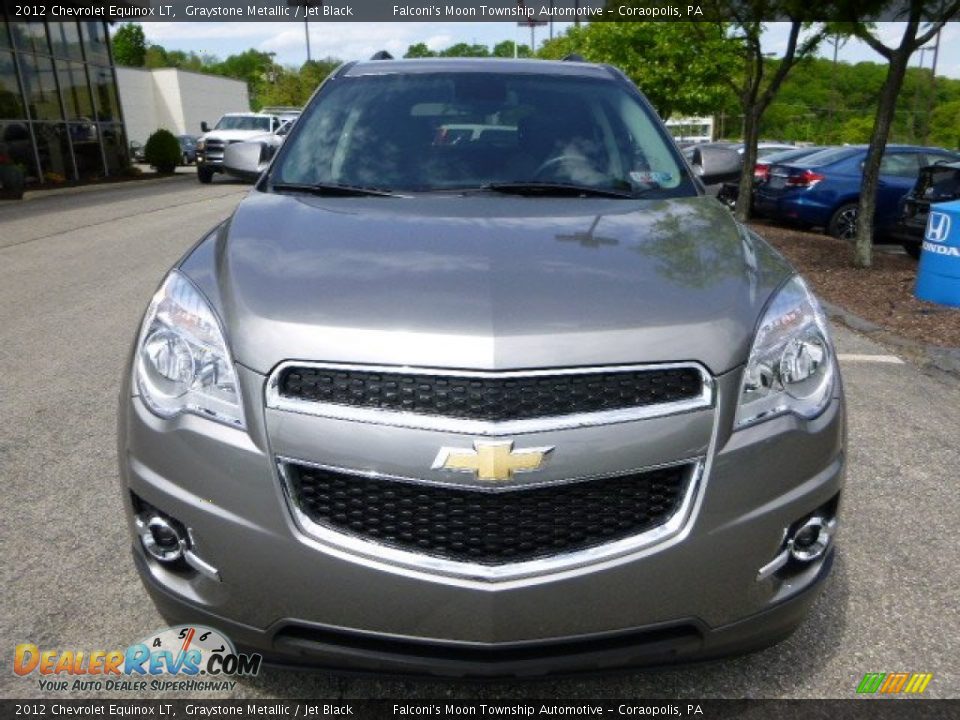 2012 Chevrolet Equinox LT Graystone Metallic / Jet Black Photo #8