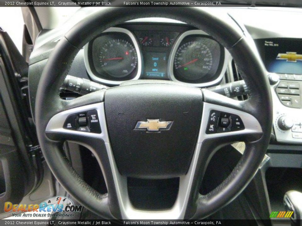 2012 Chevrolet Equinox LT Graystone Metallic / Jet Black Photo #22