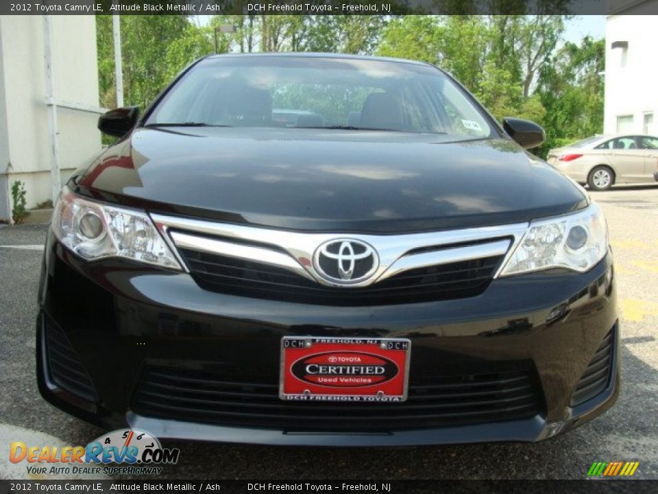 2012 Toyota Camry LE Attitude Black Metallic / Ash Photo #2