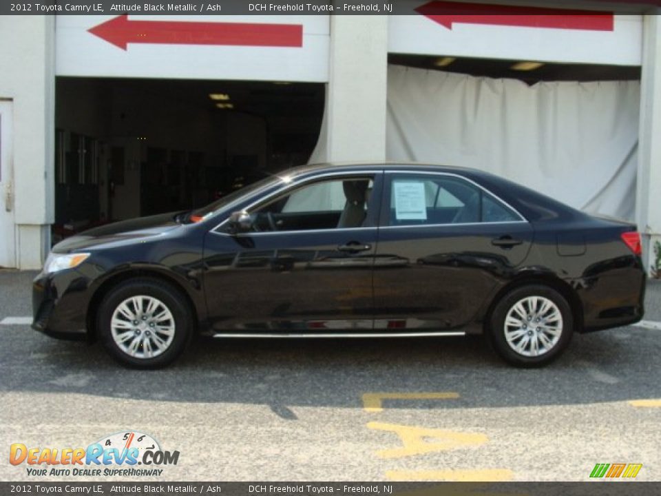 2012 Toyota Camry LE Attitude Black Metallic / Ash Photo #3