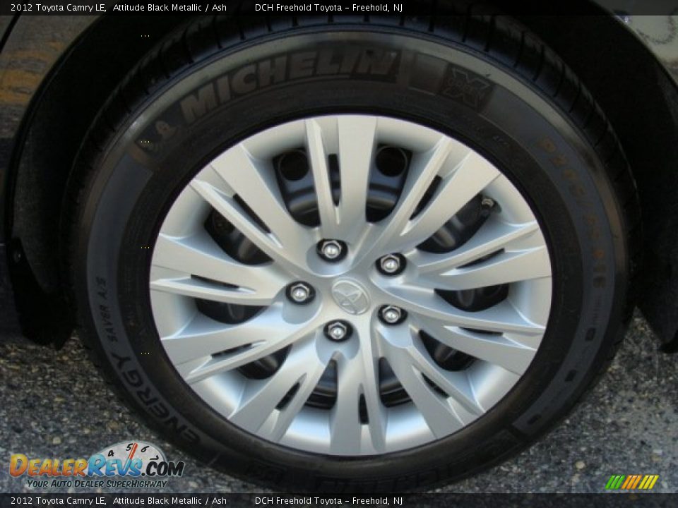 2012 Toyota Camry LE Attitude Black Metallic / Ash Photo #7