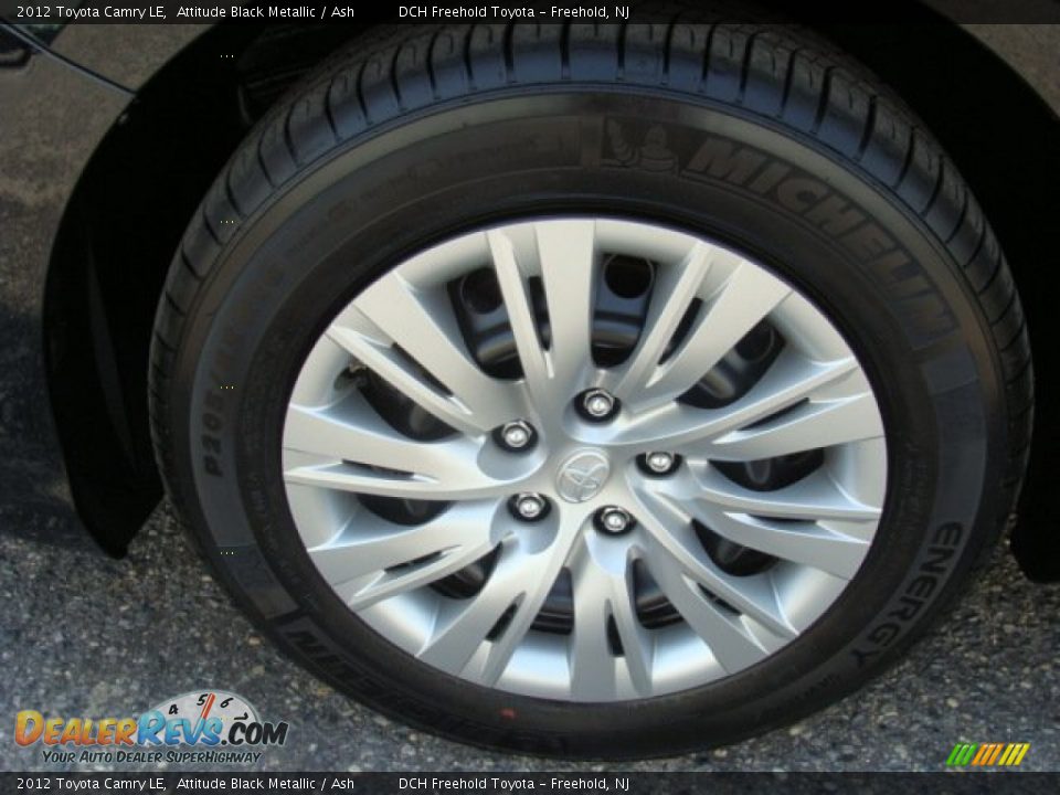 2012 Toyota Camry LE Attitude Black Metallic / Ash Photo #8