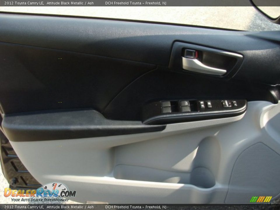 2012 Toyota Camry LE Attitude Black Metallic / Ash Photo #9