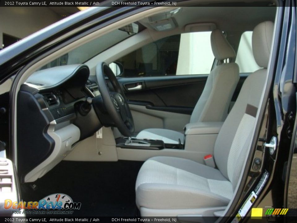 2012 Toyota Camry LE Attitude Black Metallic / Ash Photo #12