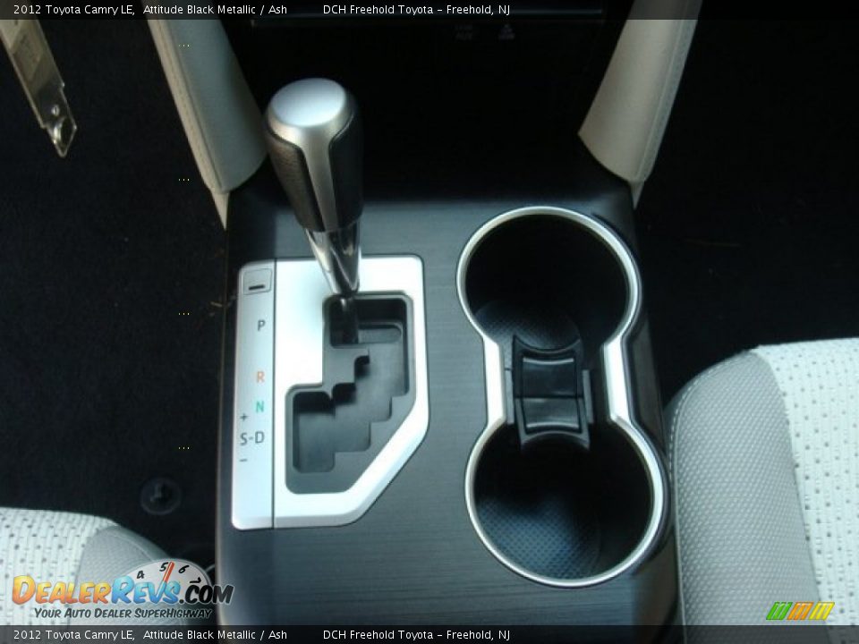 2012 Toyota Camry LE Attitude Black Metallic / Ash Photo #19