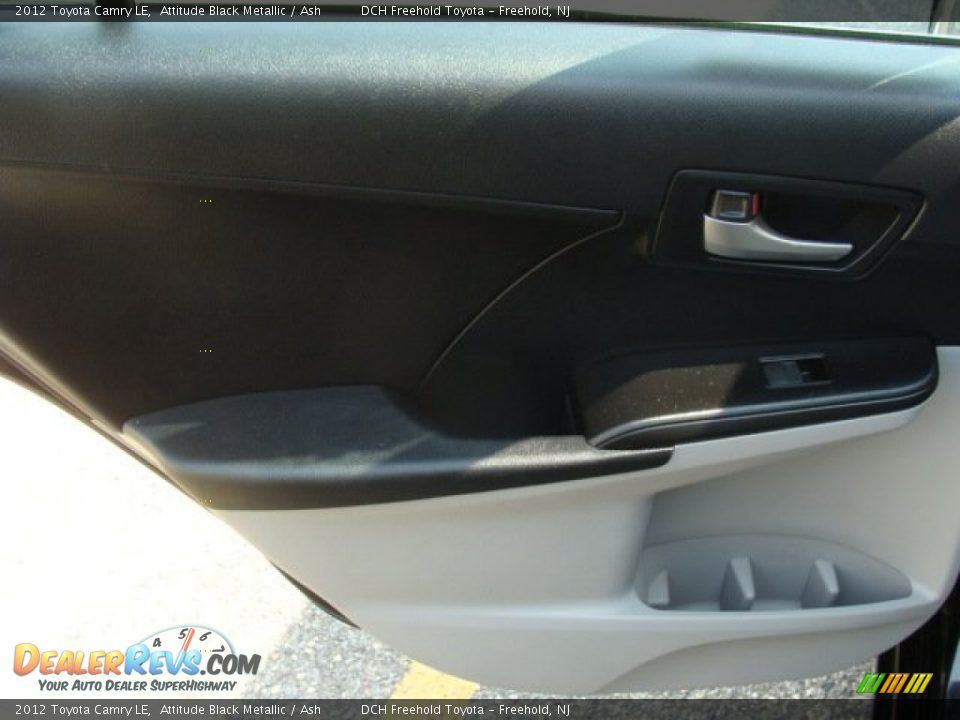 2012 Toyota Camry LE Attitude Black Metallic / Ash Photo #20