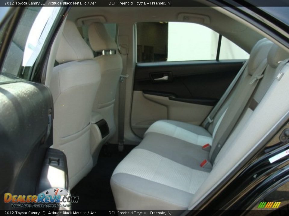 2012 Toyota Camry LE Attitude Black Metallic / Ash Photo #21