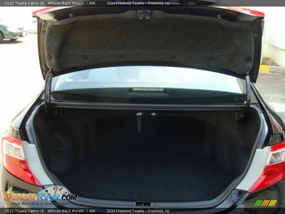 2012 Toyota Camry LE Attitude Black Metallic / Ash Photo #22