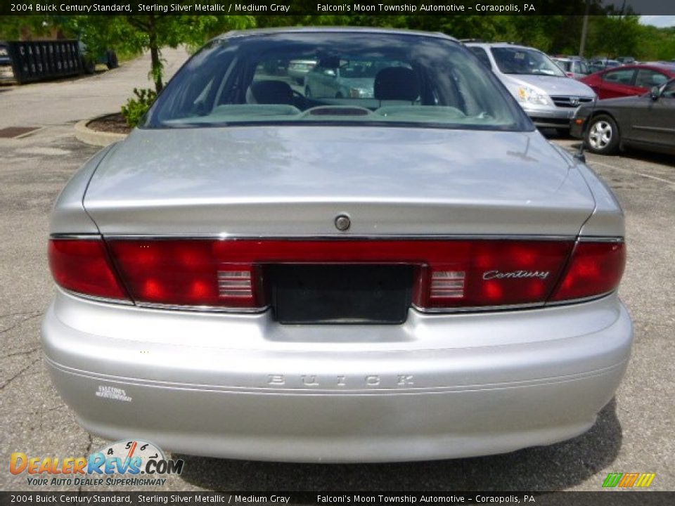 2004 Buick Century Standard Sterling Silver Metallic / Medium Gray Photo #3