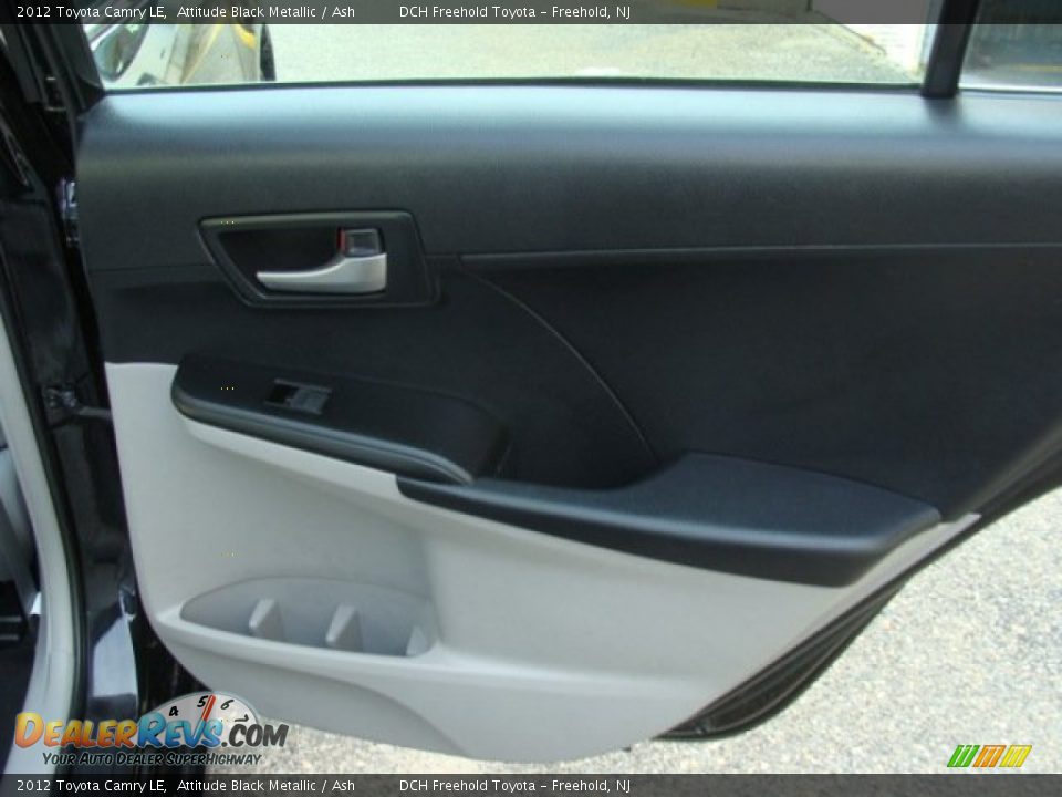 2012 Toyota Camry LE Attitude Black Metallic / Ash Photo #23