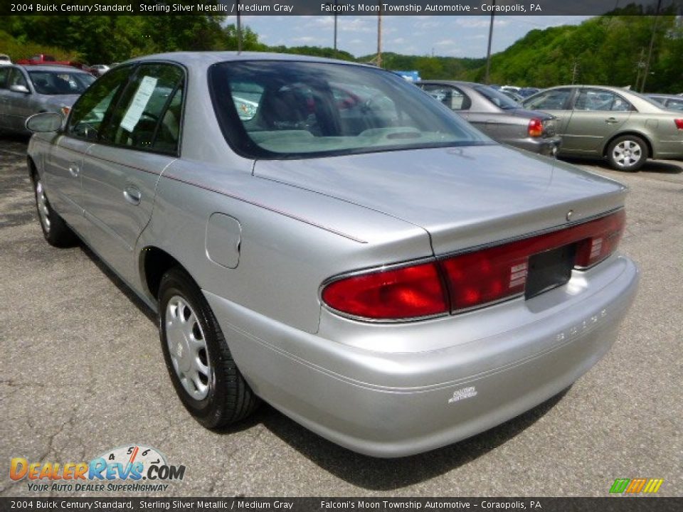 2004 Buick Century Standard Sterling Silver Metallic / Medium Gray Photo #4