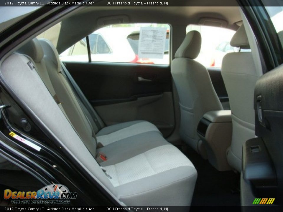 2012 Toyota Camry LE Attitude Black Metallic / Ash Photo #24