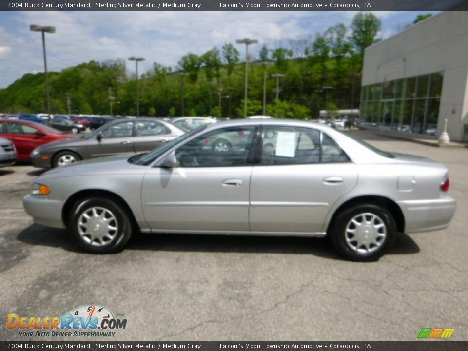 2004 Buick Century Standard Sterling Silver Metallic / Medium Gray Photo #5
