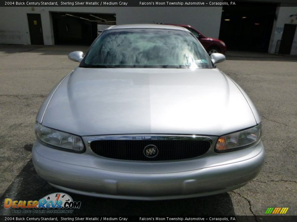 2004 Buick Century Standard Sterling Silver Metallic / Medium Gray Photo #7