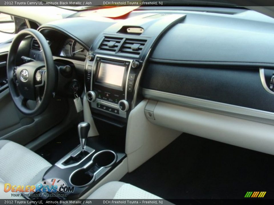2012 Toyota Camry LE Attitude Black Metallic / Ash Photo #26