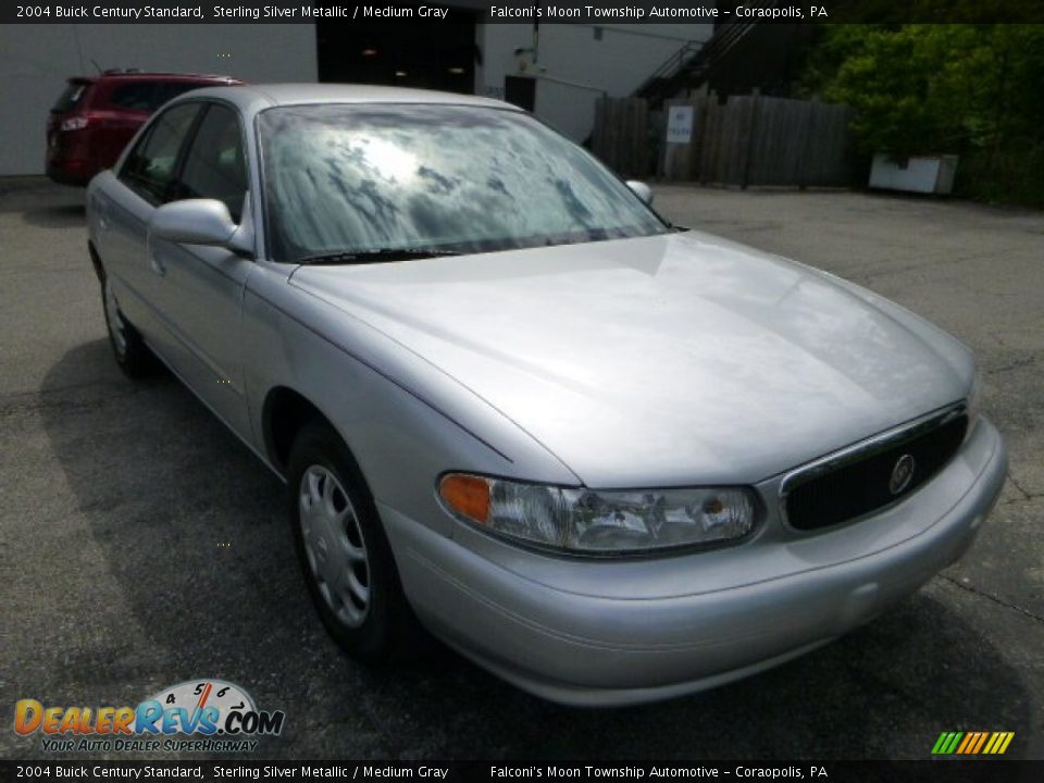 2004 Buick Century Standard Sterling Silver Metallic / Medium Gray Photo #8