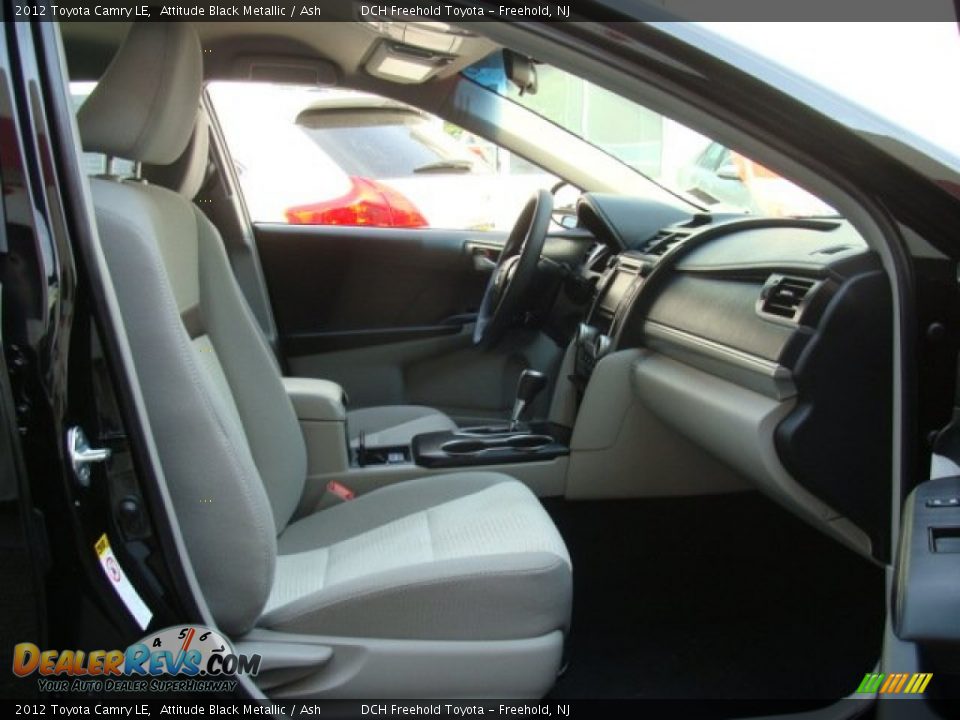 2012 Toyota Camry LE Attitude Black Metallic / Ash Photo #27