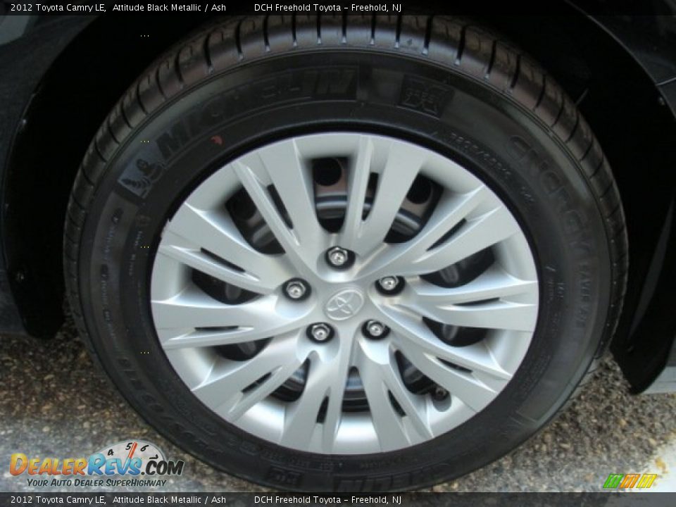 2012 Toyota Camry LE Attitude Black Metallic / Ash Photo #29