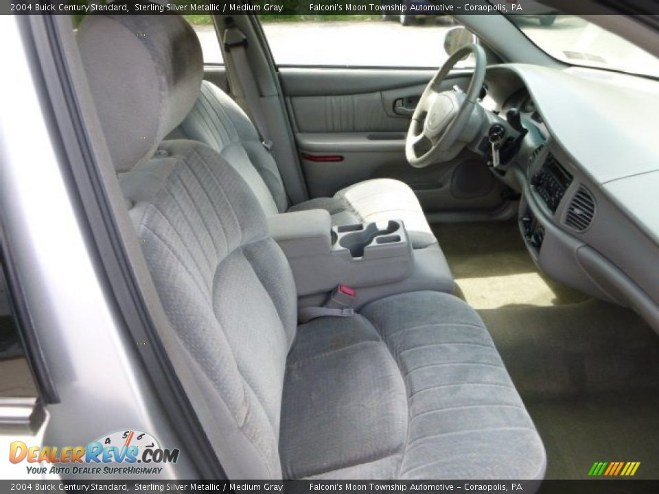 Medium Gray Interior - 2004 Buick Century Standard Photo #10
