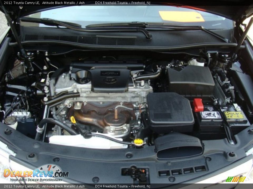2012 Toyota Camry LE Attitude Black Metallic / Ash Photo #30
