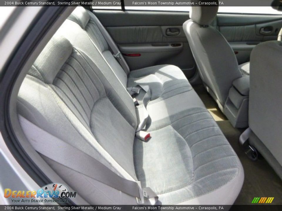 Rear Seat of 2004 Buick Century Standard Photo #13