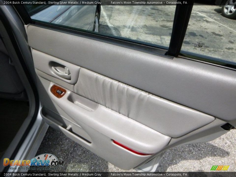 2004 Buick Century Standard Sterling Silver Metallic / Medium Gray Photo #14